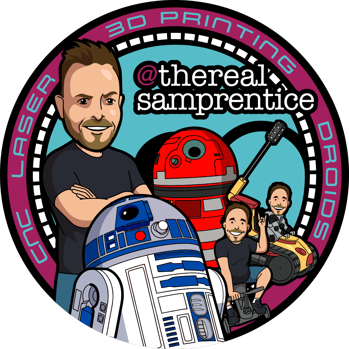 The Real Sam Prentice channel artwork